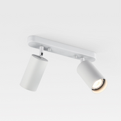 LumaPulse roterende loftslampe med justerbar to-hovedet spotlight til fleksibel moderne belysning