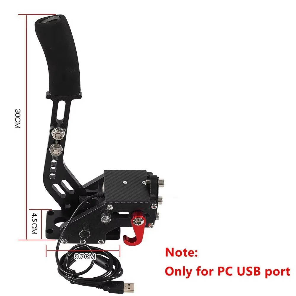 USB Handbrake SIM For G25/27/29 T300 T500 PC Racing Games Fanatecosw Dirt Rally Hand Brake System Red Black Blue HB-1009 1