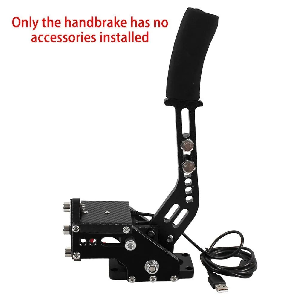 USB Handbrake SIM For G25/27/29 T300 T500 PC Racing Games Fanatecosw Dirt Rally Hand Brake System Red Black Blue HB-1009 8
