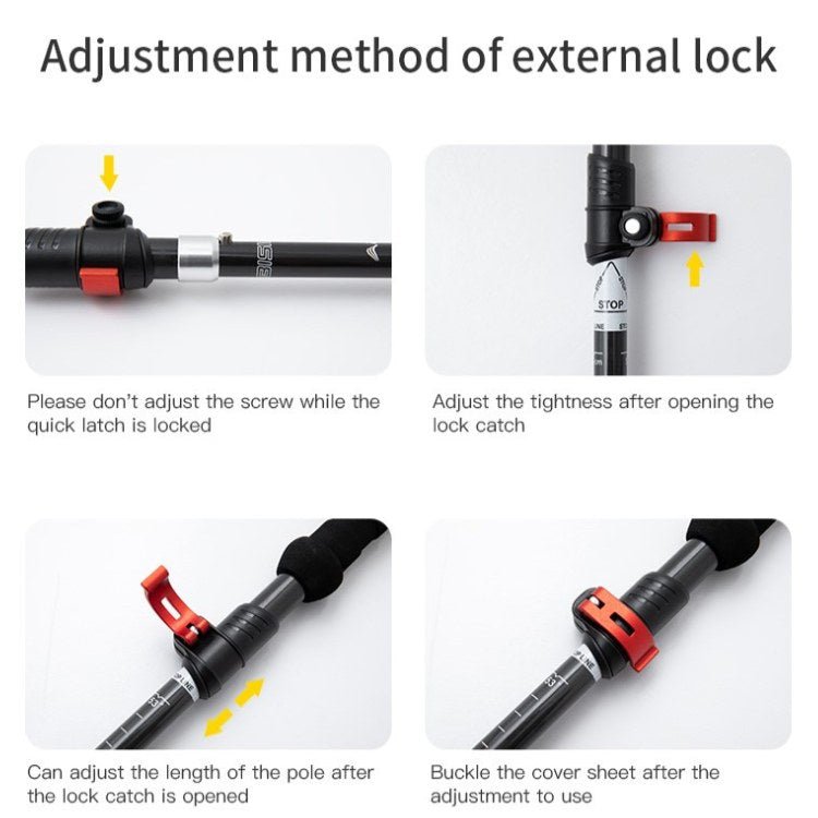 Ultra-Light Trekking Poles for All Terrain Adventures 3