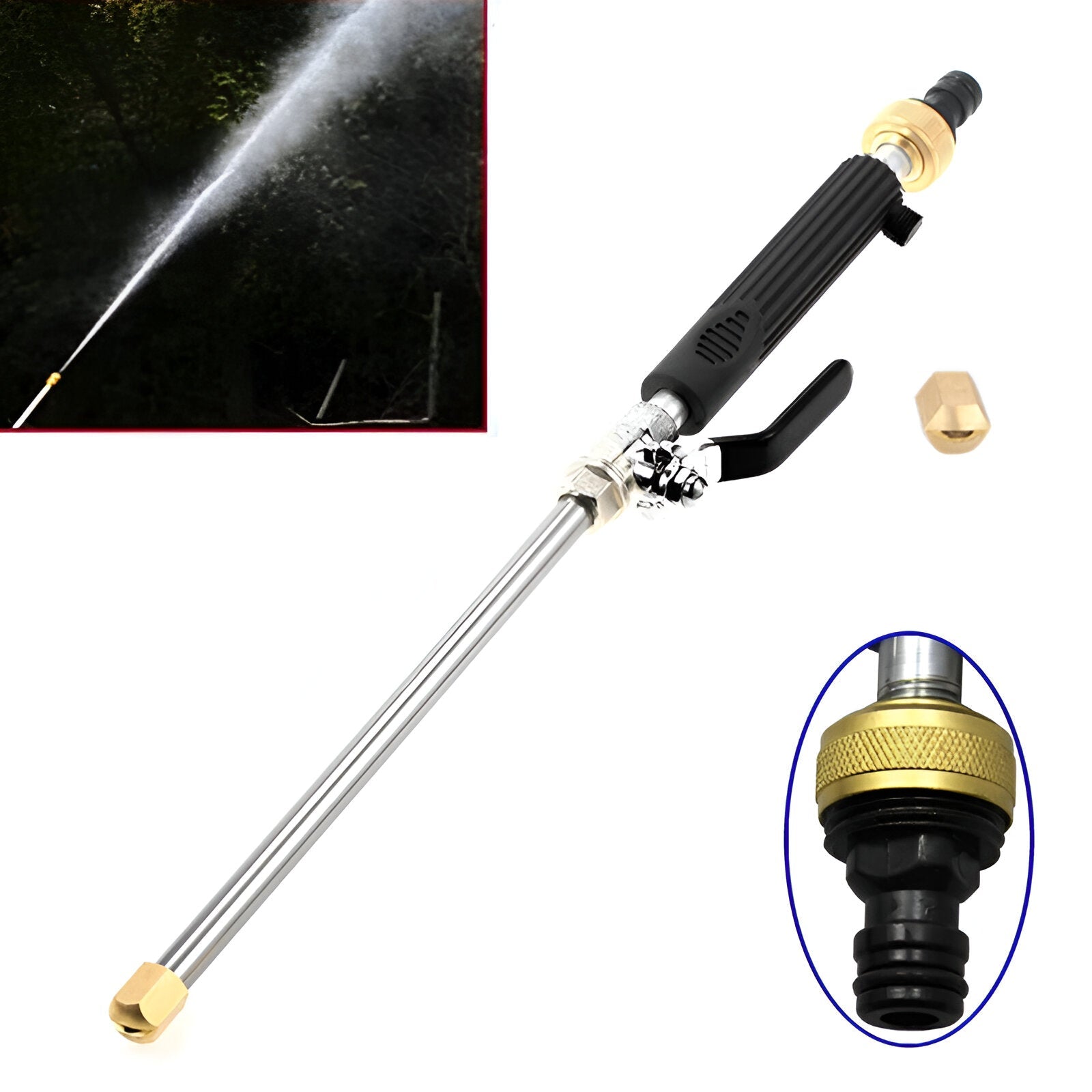 Universal Garden Hose Pressure Washer Attachment 1