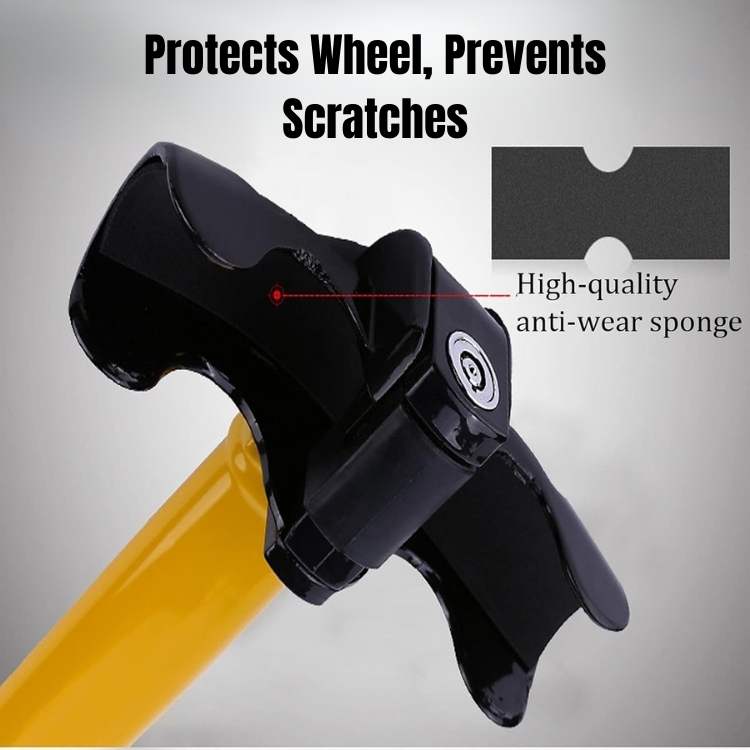 Universal Heavy-Duty Car Steering Wheel Lock for Maximum Theft Protection 1