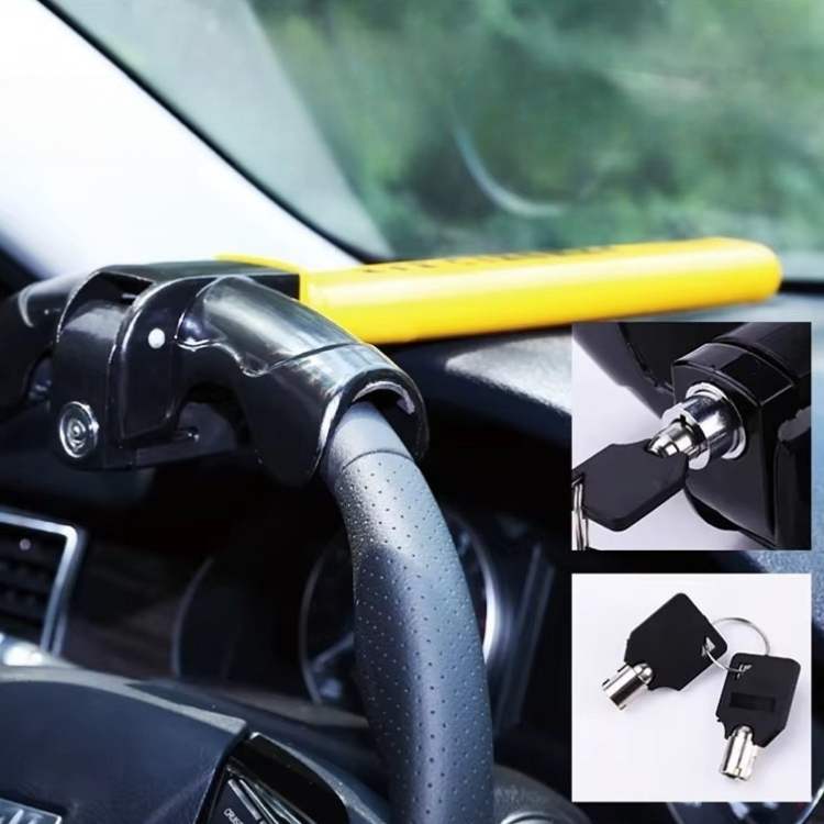 Universal Heavy-Duty Car Steering Wheel Lock for Maximum Theft Protection 3