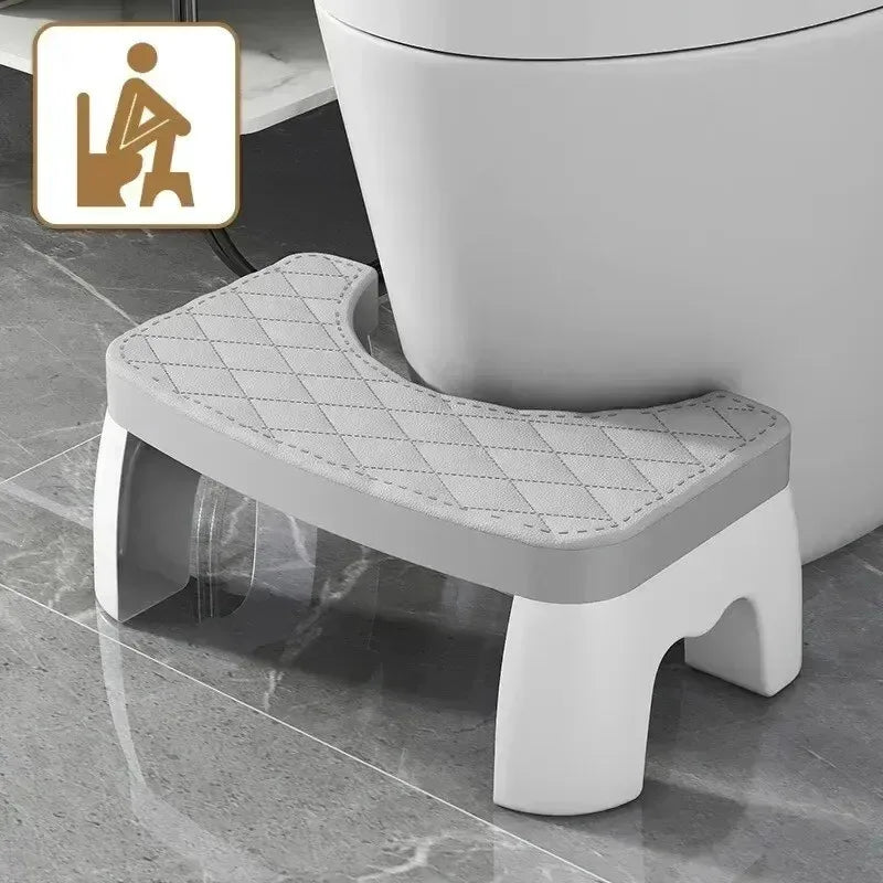 Universal Squatty Potty Toilet Stool - Waterproof Foot Stool for Adults, Kids, Seniors & Pregnancy Support 0