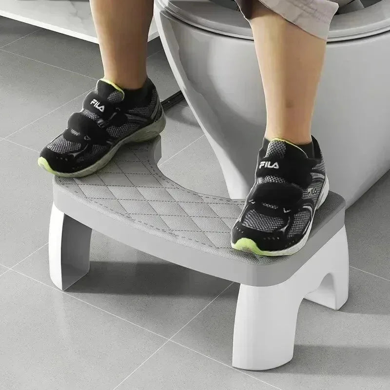 Universal Squatty Potty Toilet Stool - Waterproof Foot Stool for Adults, Kids, Seniors & Pregnancy Support 1