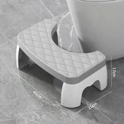Universal Squatty Potty Toilet Stool - Waterproof Foot Stool for Adults, Kids, Seniors & Pregnancy Support 3