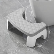 Universal Squatty Potty Toilet Stool - Waterproof Foot Stool for Adults, Kids, Seniors & Pregnancy Support 6