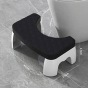 Universal Squatty Potty Toilet Stool - Waterproof Foot Stool for Adults, Kids, Seniors & Pregnancy Support 8