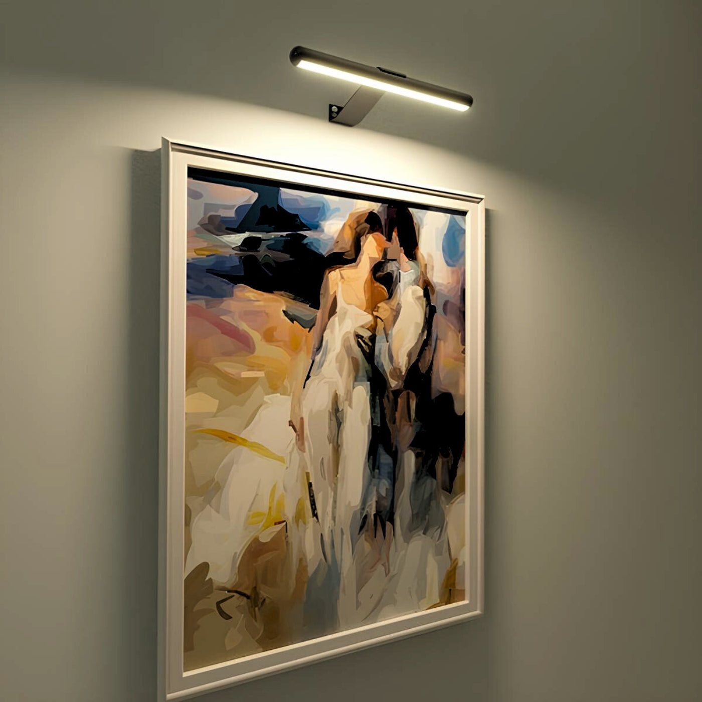 Cordless Wall Art Light | Adjustable LED Picture Light | Dimmable Wall Lamp | Remote Control Art Lighting | Easy Installation Light Fixture - Zardee-2