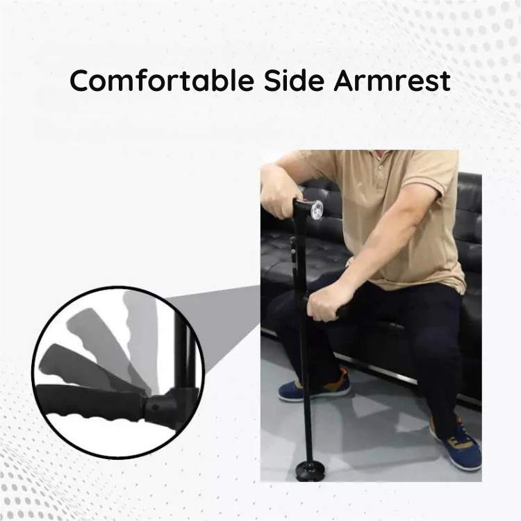 Versatile LED Folding Walking Cane for Enhanced Stability 2