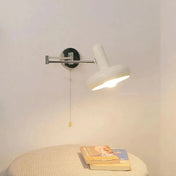 LED Wall Lamp With Adjustable Metal Swivel Arm 3000K Warm Light For Living Rooms And Hallways