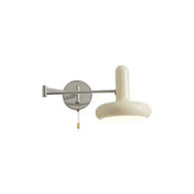 LED Wall Lamp With Adjustable Metal Swivel Arm 3000K Warm Light For Living Rooms And Hallways