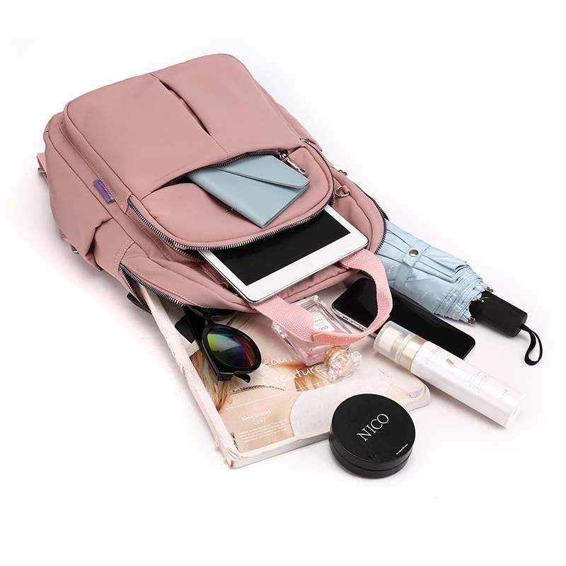 Water-Resistant USB Charging Anti-Theft Backpack – Multi-Compartment Design 7