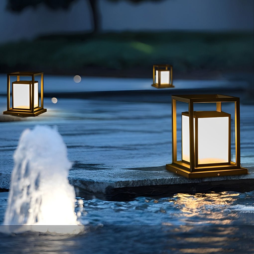 Waterproof LED Outdoor Lights | Modern Solar Garden Light | Stainless Steel Outdoor Wall Fixture | Energy-Efficient Terrace Lamp | IP65 Waterproof Lighting - Zardee 3