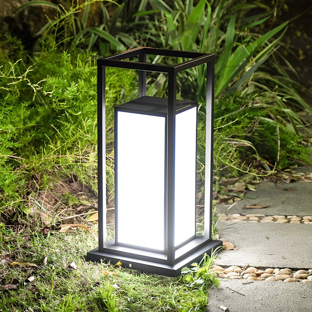 Waterproof LED Outdoor Lights | Modern Solar Garden Light | Stainless Steel Outdoor Wall Fixture | Energy-Efficient Terrace Lamp | IP65 Waterproof Lighting - Zardee 4