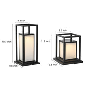 Waterproof LED Outdoor Lights | Modern Solar Garden Light | Stainless Steel Outdoor Wall Fixture | Energy-Efficient Terrace Lamp | IP65 Waterproof Lighting - Zardee 6