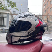 Unisex modulært motorcykelhjelm, sikkerhedshjelm til ryttere, modulært motorcykelsikkerhedsudstyr