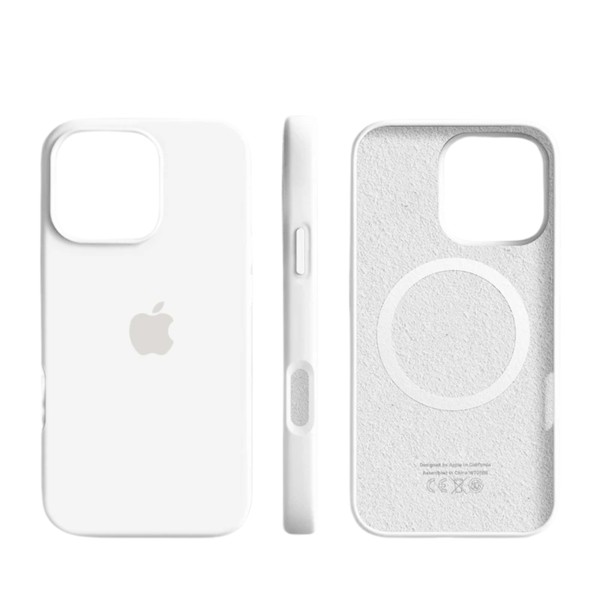 Flydende silikone magnetisk blødt cover til iPhone