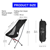 Widesea Camping Fishing Folding Chair Tourist Beach Chaise Longue Chair for Relaxing Foldable Leisure Travel Furniture Picnic 2