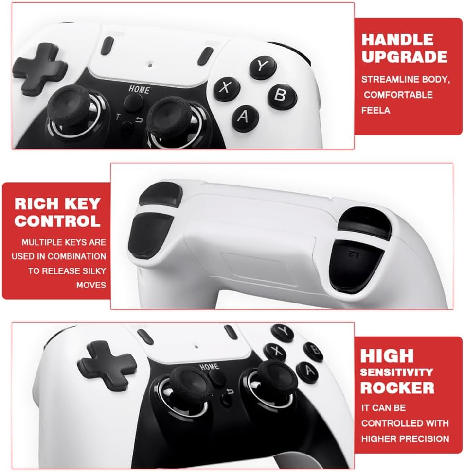 Wireless Retro Gaming Console: 40,000+ Games & 4K HDMI Connectivity, 2.4G Controller 6