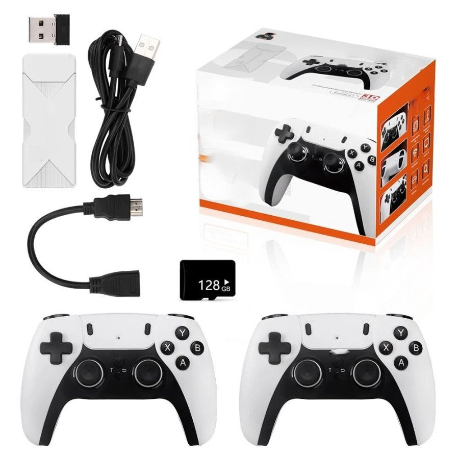 Wireless Retro Gaming Console: 40,000+ Games & 4K HDMI Connectivity, 2.4G Controller 7