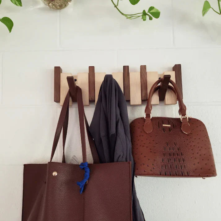 Wooden Piano Coat Rack - HarmonyCoat 1