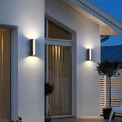 Contemporary Exterior Dual-Beam Outdoor Wall Light For Exterior Pathways And Facades Lighting