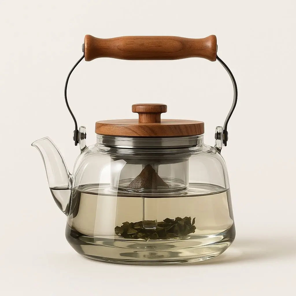 Zoie Glass Teapot with Infuser 0