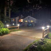Solar Garden Lights Waterproof | Eco-Friendly Outdoor Light Fixtures | Automatic Switch Solar Lamp | Adjustable Color Outdoor Lights | Durable Garden Lights - Zardee 5