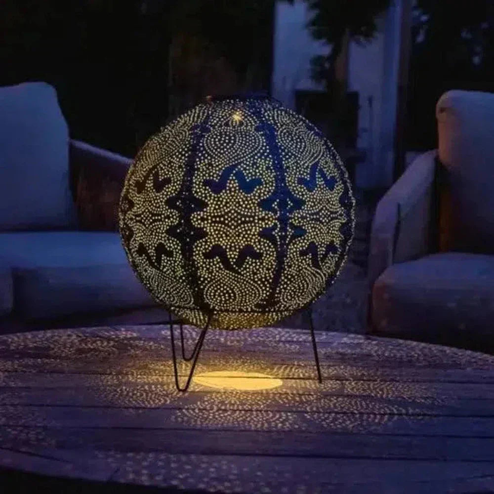 Solar Lantern Outdoor | Weather Resistant Solar Lamp | Eco-Friendly Garden Lantern | Hanging Solar Lights Outdoor | Automatic Outdoor Solar Lantern - Zardee 1