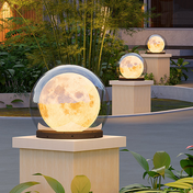 Solar Garden Lights | Waterproof Outdoor Light Fixtures | Elegant Solar Column Lamp | IP65 Stainless Steel Lantern | Warm 3000K Outdoor Lighting - Zardee-3