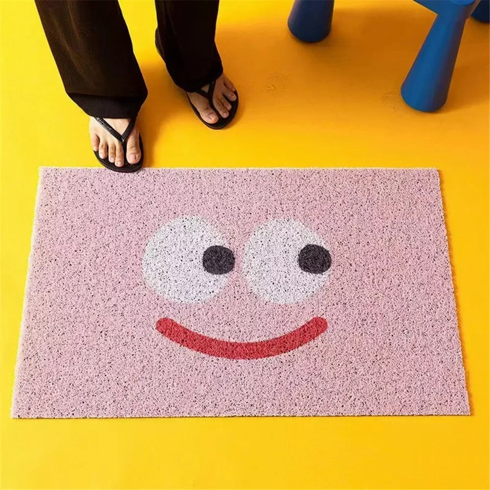 Humorous Mood Indoor Doormat Washable Non Slip Welcome Mat For Front Door And Entryway Use