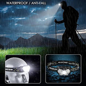USB Rechargeable LED Sensor Head Torch For Outdoor Activities By NorthPeak Outdoors Camping And Night Walking