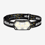 USB Rechargeable LED Sensor Head Torch For Outdoor Activities By NorthPeak Outdoors Camping And Night Walking