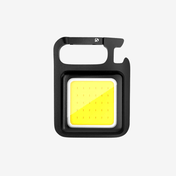 Luz de trabajo compacta impermeable recargable por USB BrightTrail para camping, reparaciones y tareas al aire libre