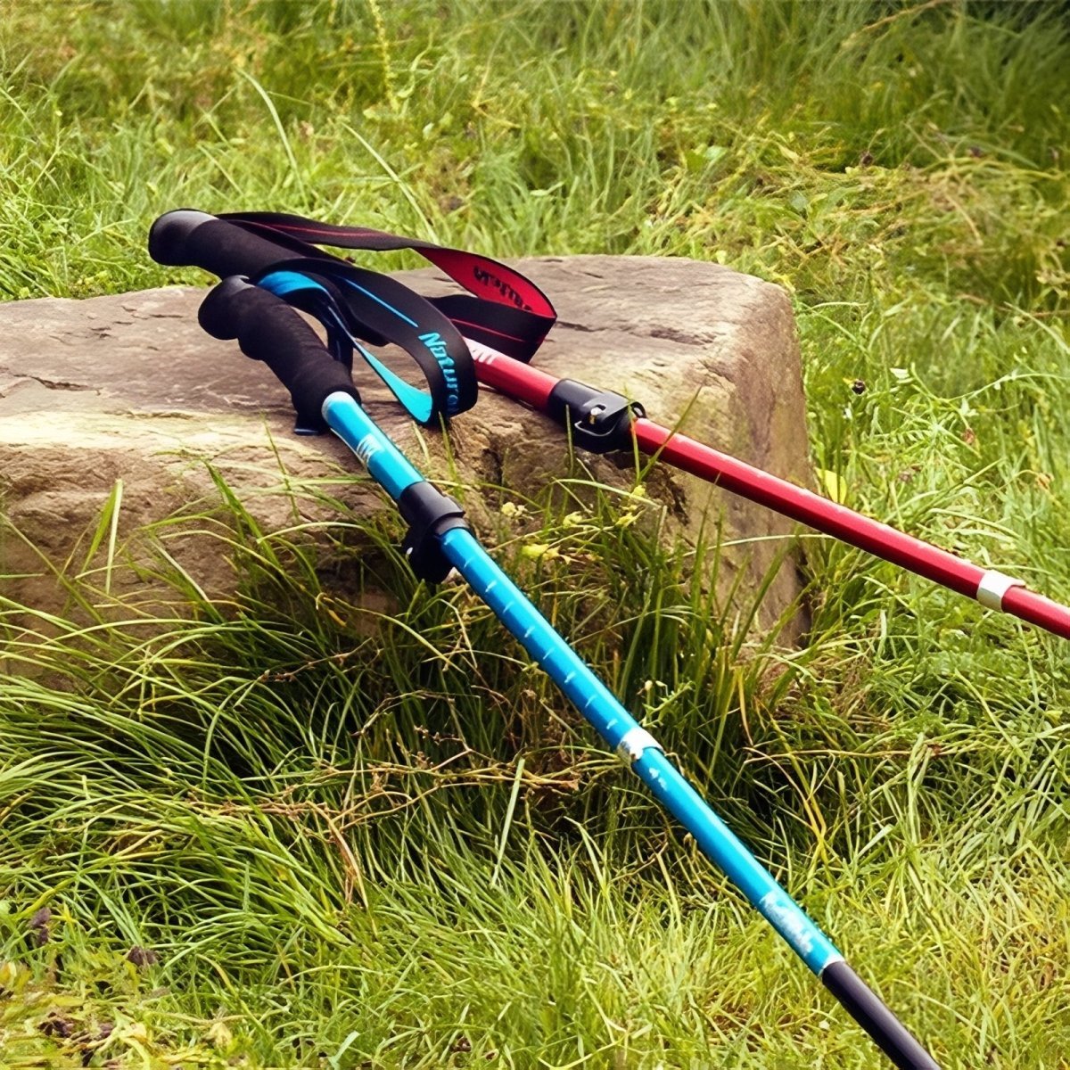 Bâtons de Trekking Pliables et Légers pour Sentiers de Randonnée et Trekking en Plein Air par SummitPeak Outfitters