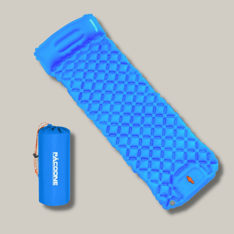 Könnyű felfújható matrac beépített pumpával kültéri használatra SummitTrail Outdoors Gear