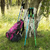 Könnyű Összecsukható Túrabot Túrázáshoz és Trekking Ösvényekhez a Summit Crest Gear-től Mindennapi Használatra