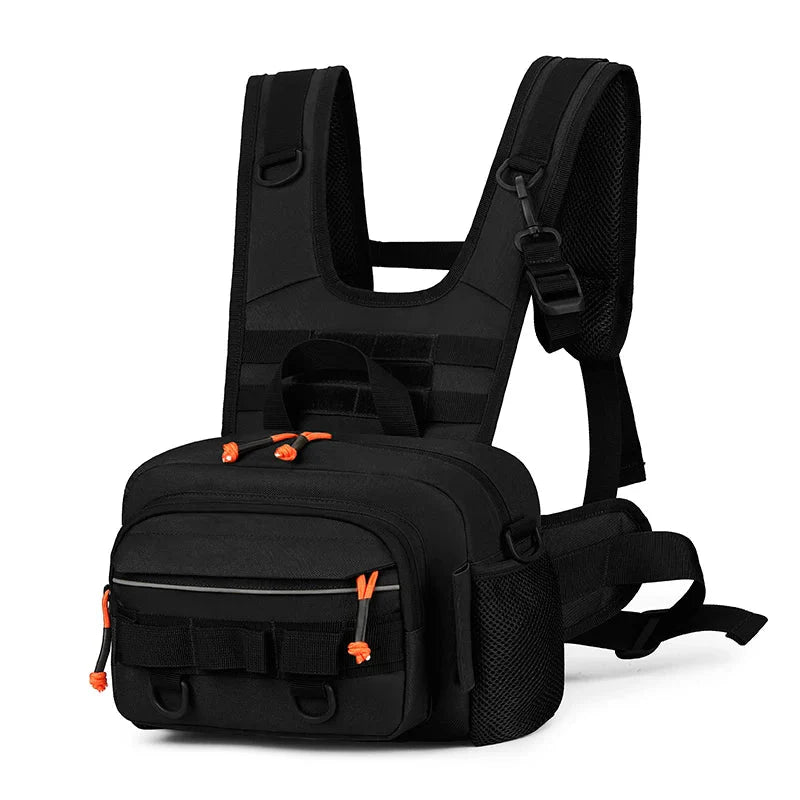 Ανθεκτική Τακτική Τσάντα Στήθους Αλιείας Tackle Pack Summit Ridge Εξοπλισμός Υπαίθρου για Ψαράδες Βασικά Είδη Ταξιδιού Υπαίθρου