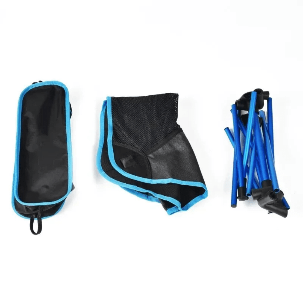 Chaise de camping pliante légère Siège portable d'extérieur Idéal pour le camping, la randonnée, la pêche et les festivals