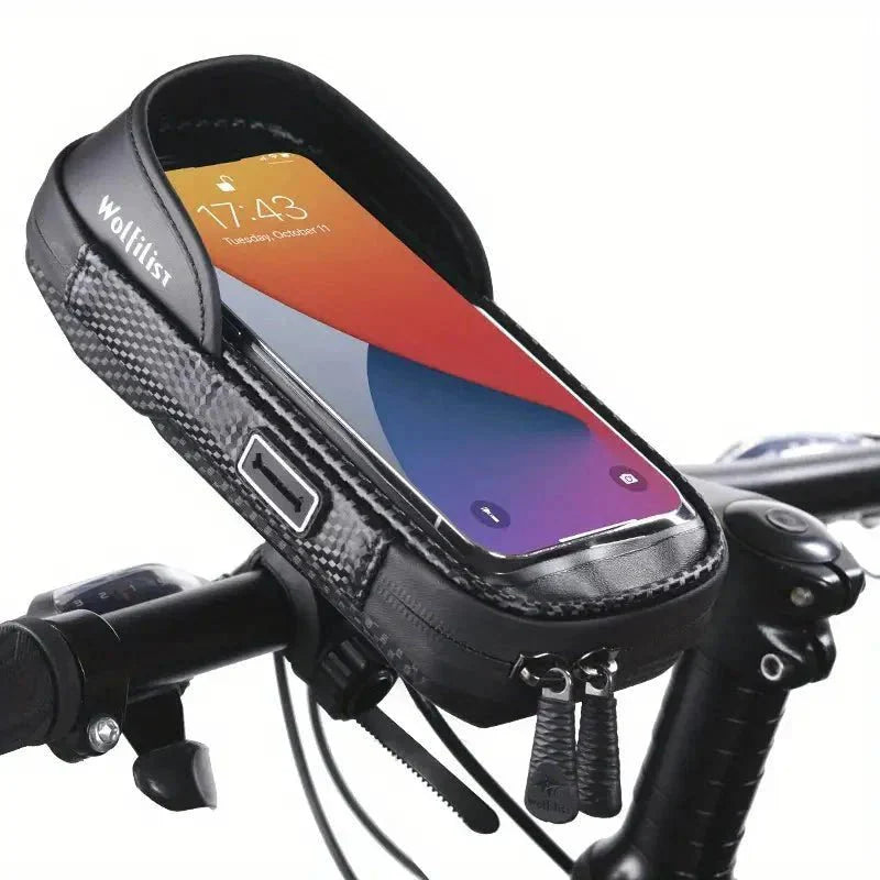 Support téléphone vélo étanche avec design rotatif et compatibilité tactile pour écrans de 7 pouces | SummitForge