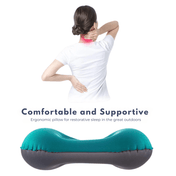 Oreiller de camping gonflable, léger et ergonomique pour voyage et camping, SummitTrail Gear