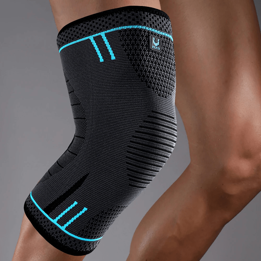 Manchon de soutien du genou à compression élastique SummitFlex pour le sport, les activités et un usage quotidien