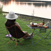 Chaise de camping pliante légère Siège portable d'extérieur Idéal pour le camping, la randonnée, la pêche et les festivals