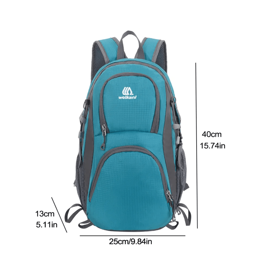 Mochila leve para atividades ao ar livre, para caminhadas e viagens, mochila compacta para excursões ao ar livre e uso diário