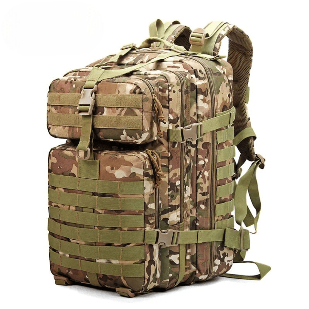 Sac à dos extérieur étanche et robuste de 50L pour conditions météorologiques difficiles et longues excursions en plein air