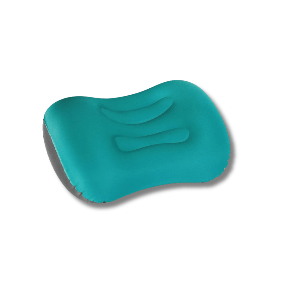 Oreiller de camping gonflable, léger et ergonomique pour voyage et camping, SummitTrail Gear