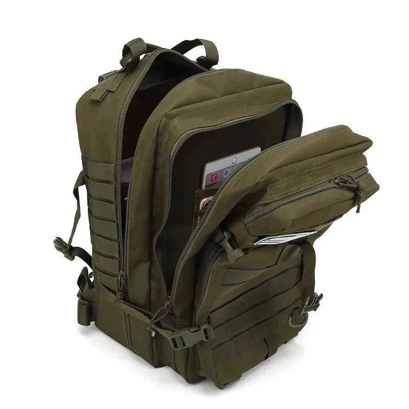 Sac à dos extérieur étanche et robuste de 50L pour conditions météorologiques difficiles et longues excursions en plein air