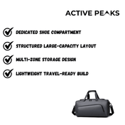 Lightweight Travel Bag With Multiple Compartments For Travel And Outdoor Gear Ideal For Active Lifestyles By SummitArc Outdoors