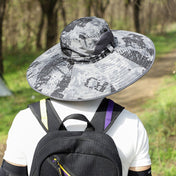 Chapeau à large bord avec protection UV, léger et respirant, pour une utilisation en extérieur par TrailNest, idéal pour la randonnée